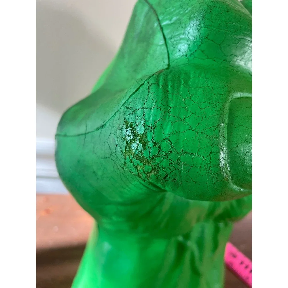 Vintage Marvel Incredible Hulk Foam Fist Toy 2003 Green Superhero left hand